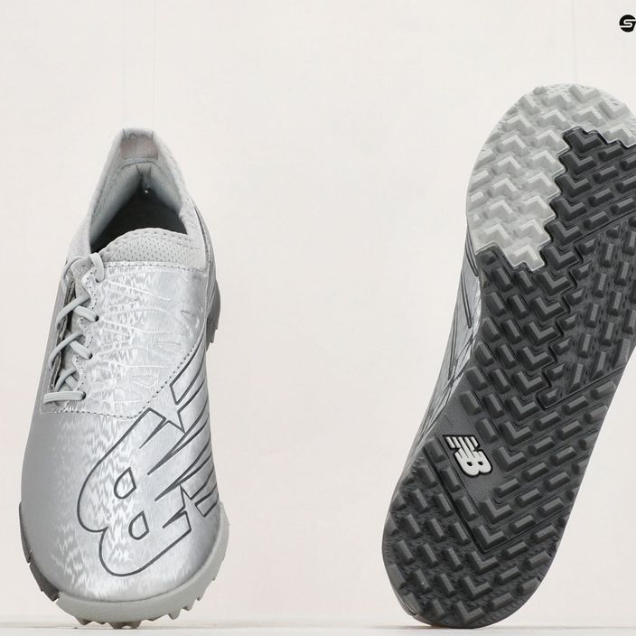 Παιδικά ποδοσφαιρικά παπούτσια New Balance Furon V7 Dispatch TF Jr ασημί 12
