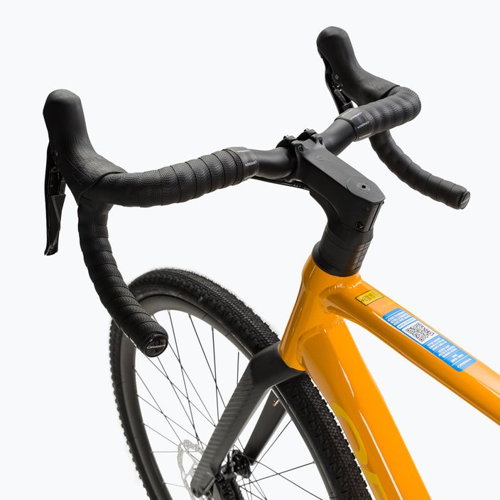 Orbea Terra H40 2023 μάνγκο γυαλιστερό ποδήλατο χαλίκι 4