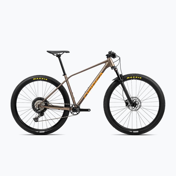 Orbea Alma H30 2023 καφέ-πορτοκαλί ποδήλατο βουνού N21418N7 11