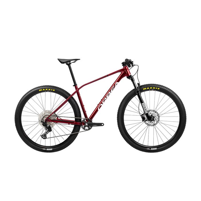 Orbea Alma H20 2023 μεταλλικό σκούρο κόκκινο/σικ λευκό ποδήλατο βουνού 2