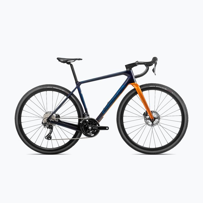 Orbea Terra M20 Team 2023 μπλε carbon/leo πορτοκαλί ποδήλατο για χαλίκι
