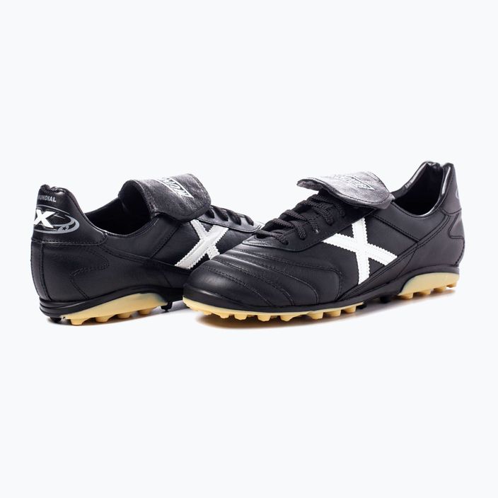 MUNICH Turf Mundial ποδοσφαιρικά παπούτσια μαύρο/λευκό 12