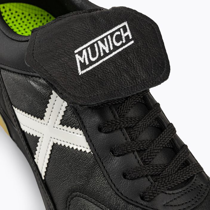 MUNICH Turf Mundial ποδοσφαιρικά παπούτσια μαύρο/λευκό 8
