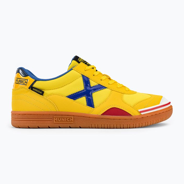 MUNICH Gresca κίτρινα ποδοσφαιρικά παπούτσια 2