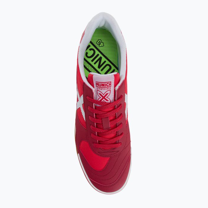 MUNICH Gresca ανδρικά ποδοσφαιρικά παπούτσια κόκκινα 6