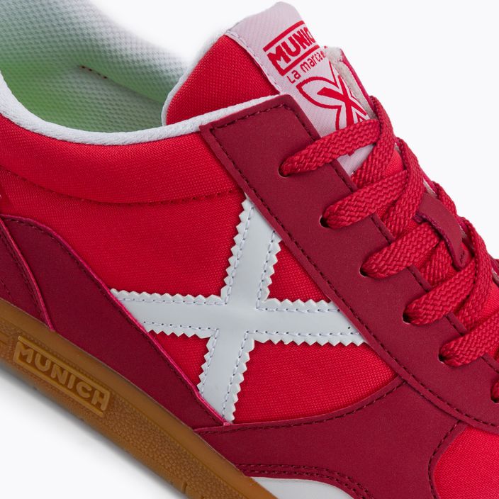 MUNICH Gresca ανδρικά ποδοσφαιρικά παπούτσια κόκκινα 8