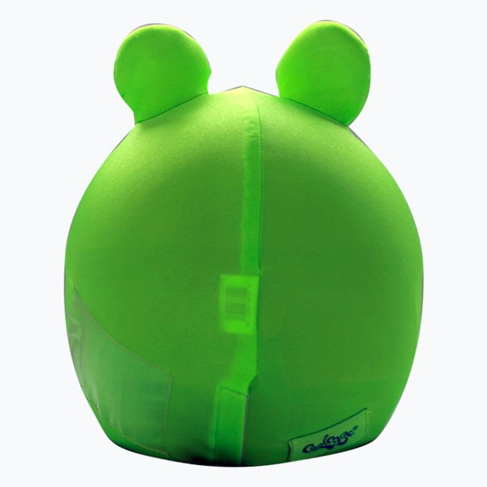 COOLCASC Frog πράσινη επικάλυψη κράνους 2 5