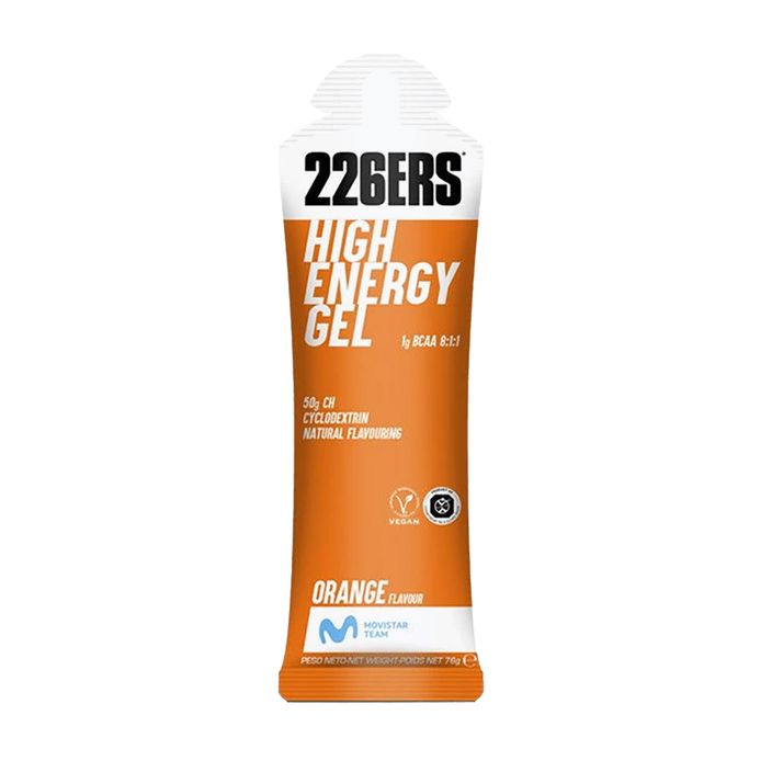 226ERS High Energy Salty BCAA ενεργειακό τζελ 76 g πορτοκαλί 2