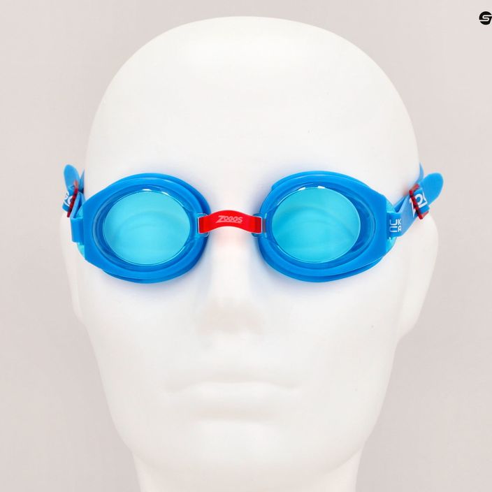 Zoggs Ripper μπλε/κόκκινο/μπλε παιδικά γυαλιά κολύμβησης 461323 7