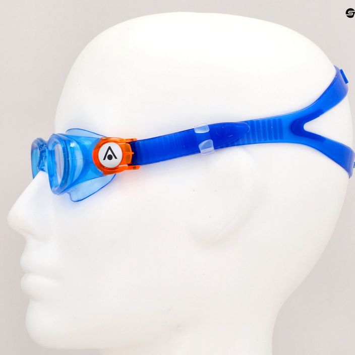 Παιδικά γυαλιά κολύμβησης Aquasphere Moby μπλε/πορτοκαλί/καθαρό EP3094008LC 7