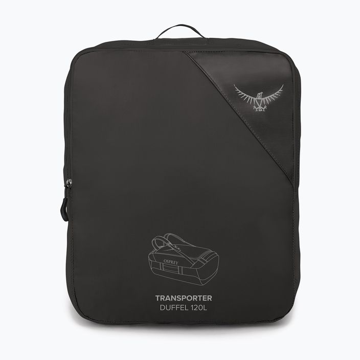 Osprey Transporter 120 ταξιδιωτική τσάντα μαύρο 10003347 15