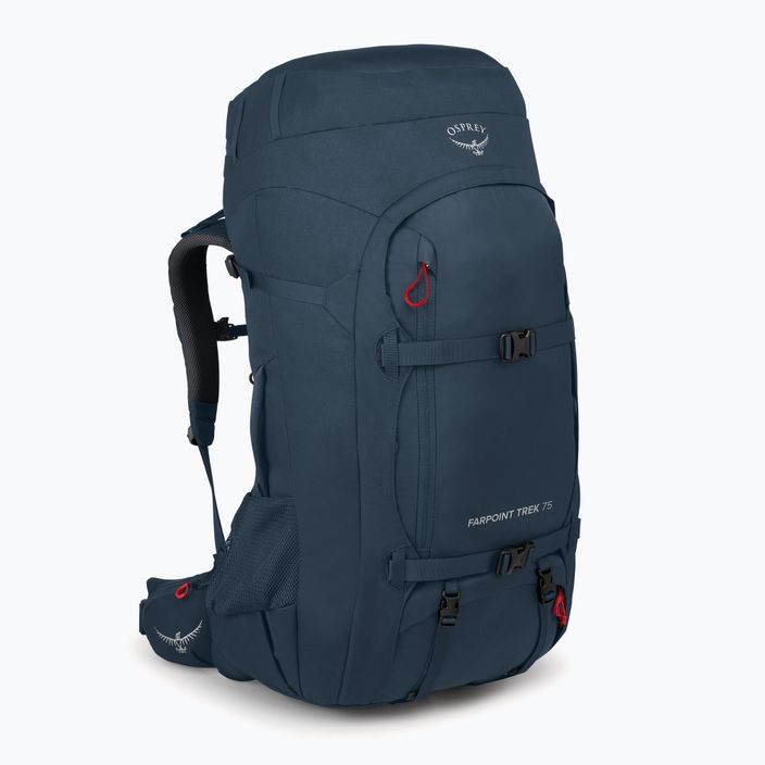 Osprey Farpoint Trek 75 l ανδρικό σακίδιο πλάτης για πεζοπορία σε σιωπηλό μπλε του διαστήματος 2