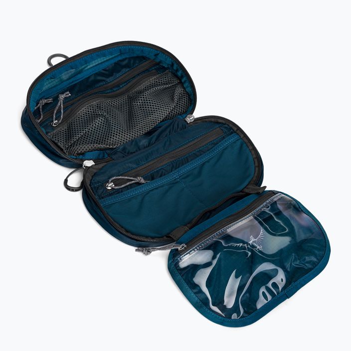 Osprey Ultralight Washbag Τσάντα πεζοπορίας με φερμουάρ μπλε 10003930 4