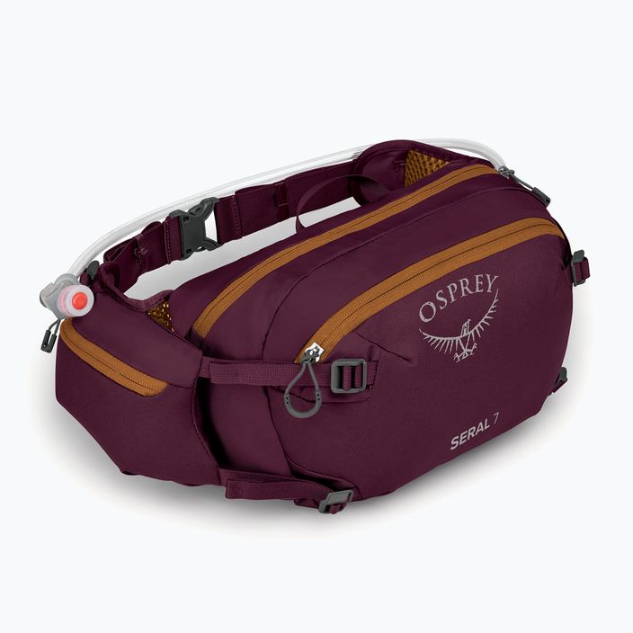Osprey Seral 7 l ποδηλατικό νεφρό με δεξαμενή 1,5 l aprium purple 2