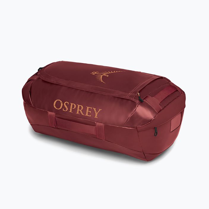 Osprey Transporter ταξιδιωτική τσάντα 65 l κόκκινο βουνό 3