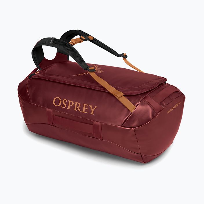 Osprey Transporter ταξιδιωτική τσάντα 65 l κόκκινο βουνό 5