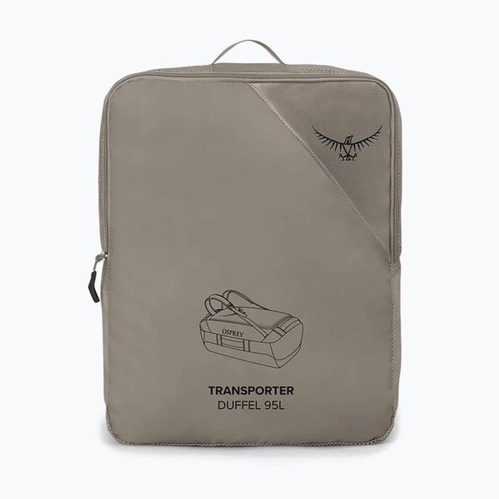 Ταξιδιωτική τσάντα Osprey Transporter 95 l tan μπετόν 6