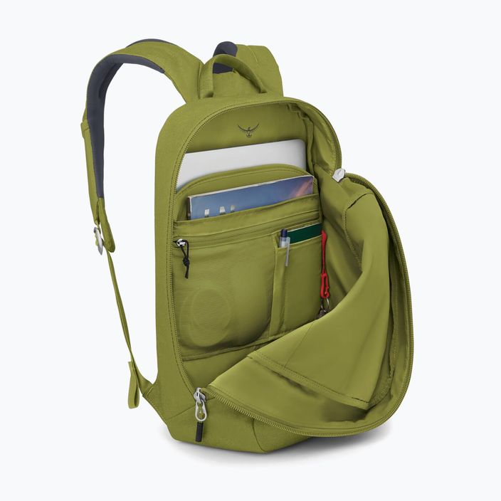 Osprey Arcane Large Day 20 l matcha green heather αστικό σακίδιο πλάτης 5