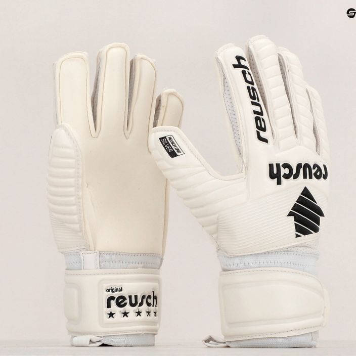 Reusch Legacy Arrow Silver Junior παιδικά γάντια τερματοφύλακα λευκά 5372204-1100 10