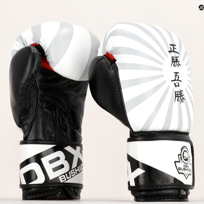 DBX BUSHIDO "Japan" γάντια πυγμαχίας sparring λευκά B-2v8 7