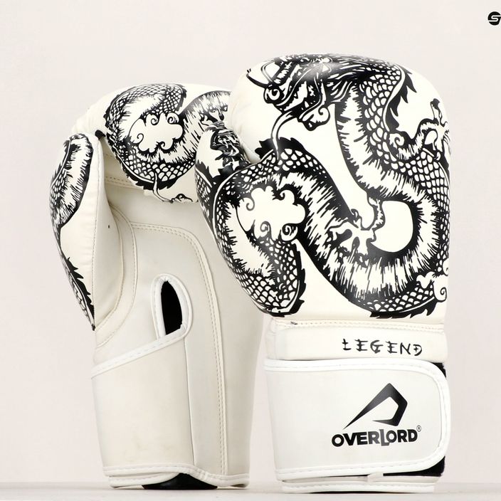 Overlord Legend γάντια πυγμαχίας λευκά 100001 8
