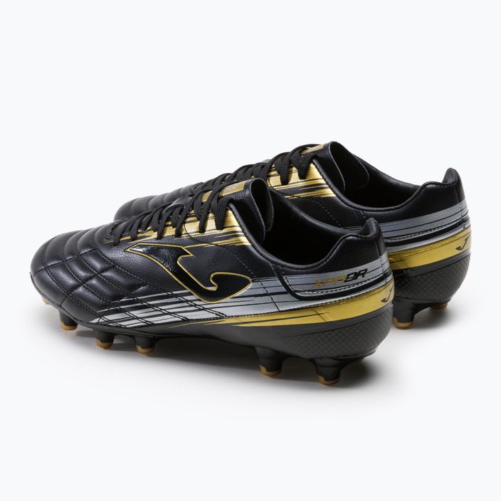 Joma ανδρικά ποδοσφαιρικά παπούτσια Xpander FG μαύρο/χρυσό 3