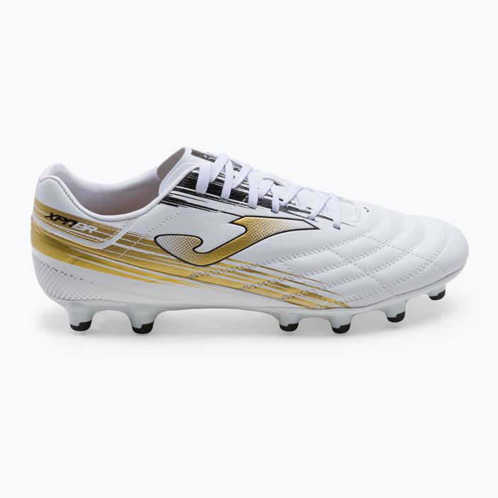 Joma ανδρικά ποδοσφαιρικά παπούτσια Xpander FG λευκό/χρυσό 2