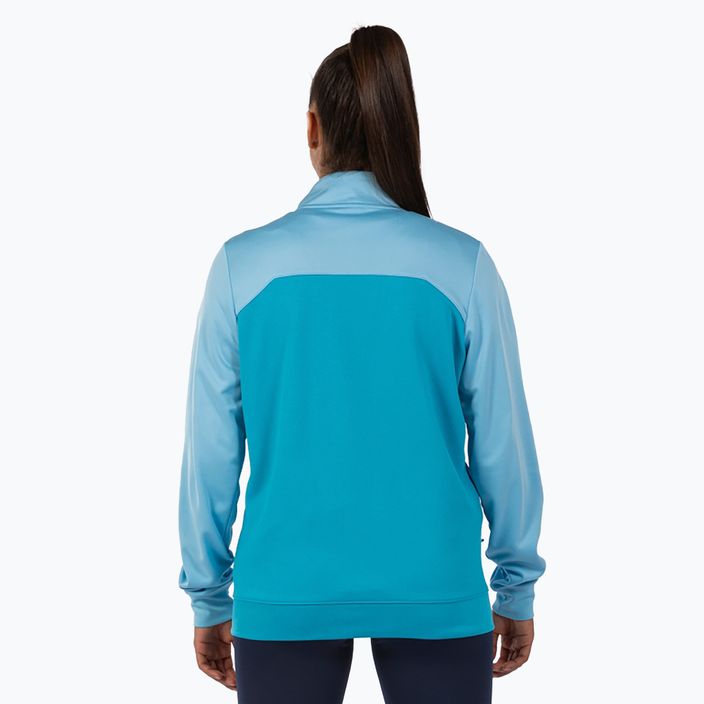 Γυναικείο φούτερ για τρέξιμο Joma Winner II Full Zip σε μπλε χρώμα 2