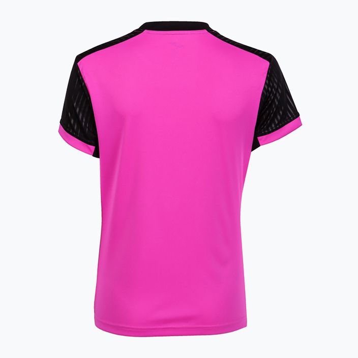 Joma Montreal SS fluor ροζ/μαύρο T-shirt 6