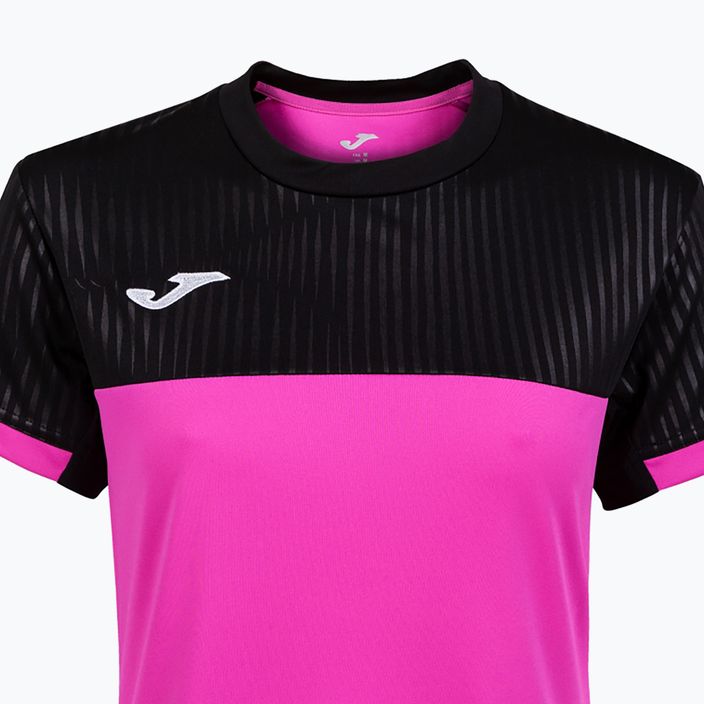 Joma Montreal SS fluor ροζ/μαύρο T-shirt 7