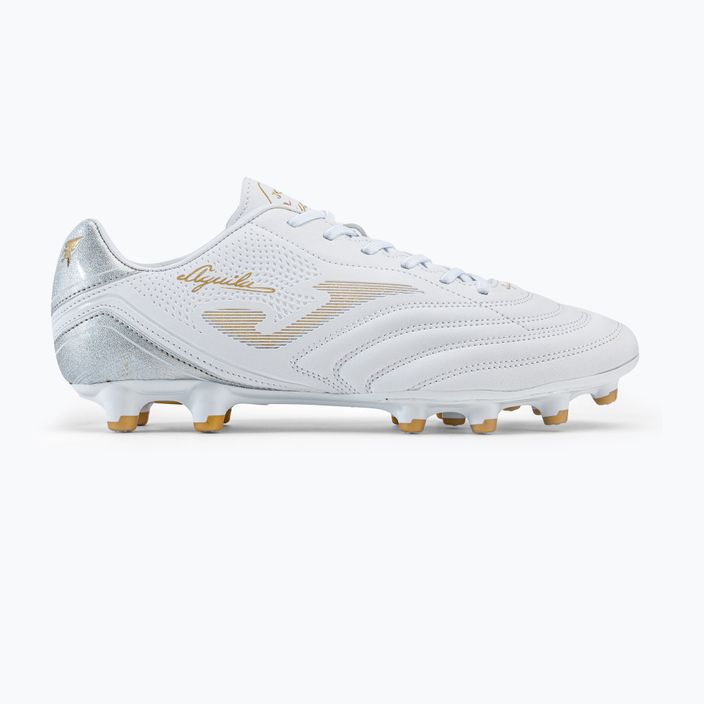 Joma Aguila FG ανδρικά ποδοσφαιρικά παπούτσια λευκό 2