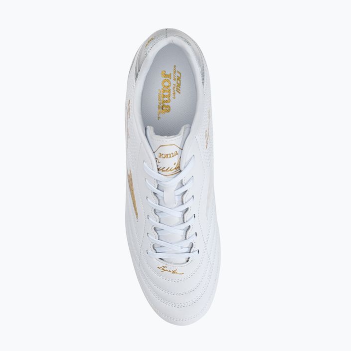 Joma Aguila FG ανδρικά ποδοσφαιρικά παπούτσια λευκό 6