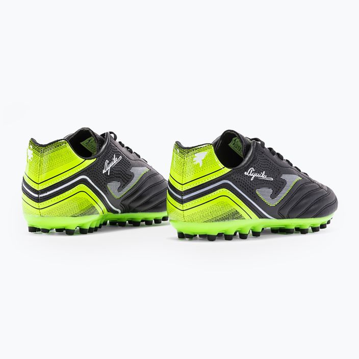Joma Aguila 2231 AG negro/verde fluor ανδρικές μπότες ποδοσφαίρου 9