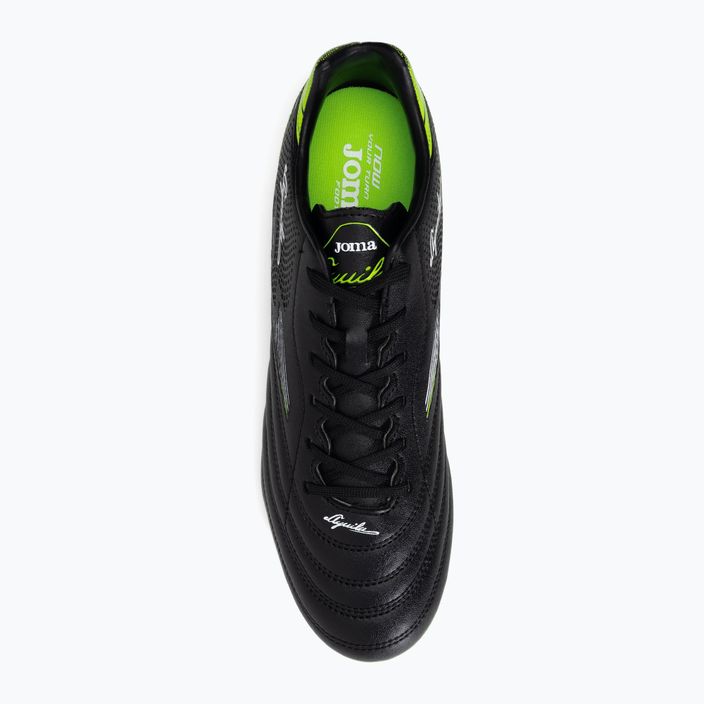 Joma Aguila 2231 AG negro/verde fluor ανδρικές μπότες ποδοσφαίρου 6