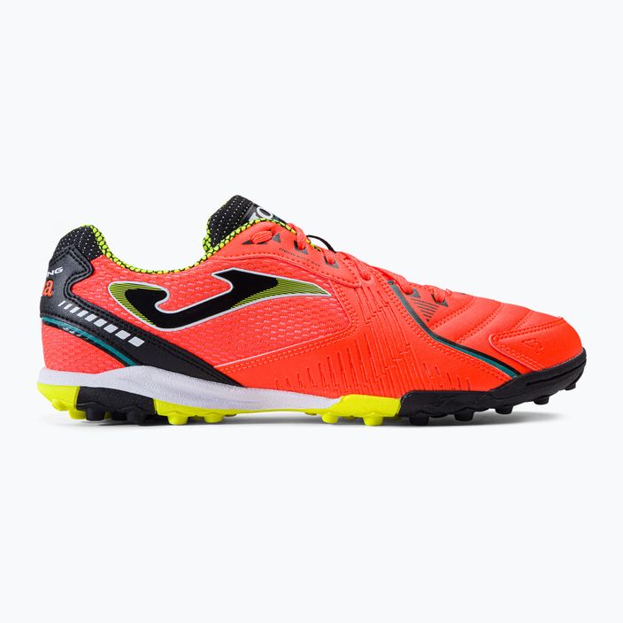 Ανδρικά ποδοσφαιρικά παπούτσια Joma Dribling TF κοραλλί/μαύρο 2