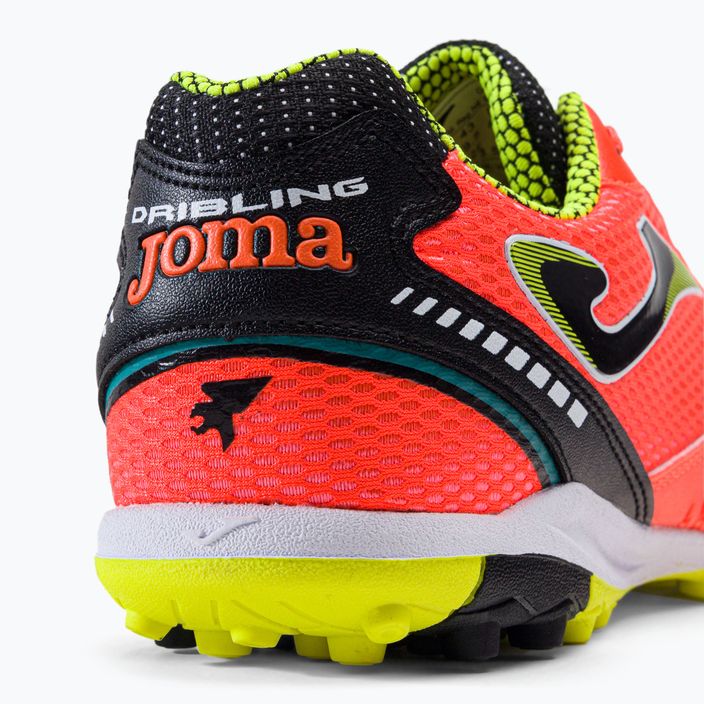 Ανδρικά ποδοσφαιρικά παπούτσια Joma Dribling TF κοραλλί/μαύρο 7