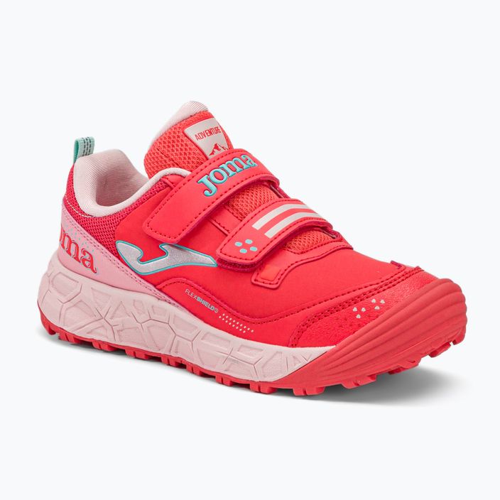 Joma J.Adventure 2210 πορτοκαλί-ροζ παιδικά παπούτσια για τρέξιμο JADVW2210V