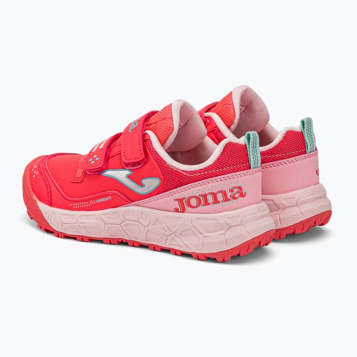 Joma J.Adventure 2210 πορτοκαλί-ροζ παιδικά παπούτσια για τρέξιμο JADVW2210V 3