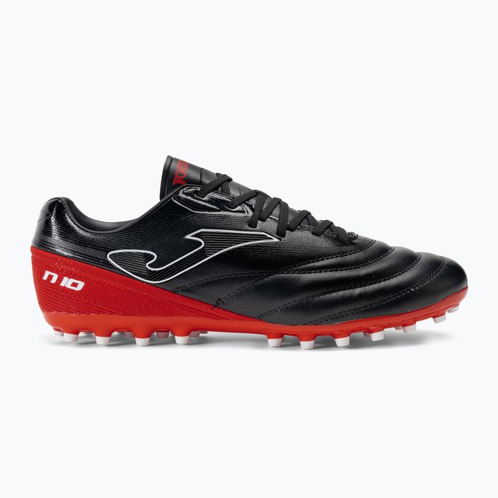 Ανδρικά ποδοσφαιρικά παπούτσια Joma Numero-10 2241 AG negro/rojo 2