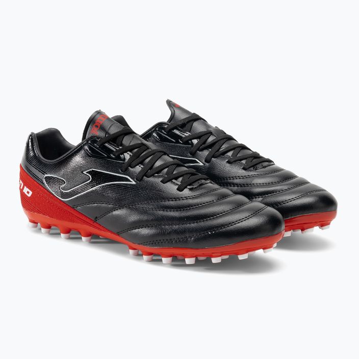 Ανδρικά ποδοσφαιρικά παπούτσια Joma Numero-10 2241 AG negro/rojo 4