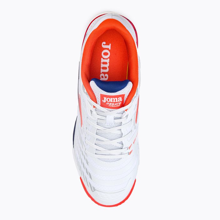 Ανδρικά ποδοσφαιρικά παπούτσια Joma Regate Rebound IN λευκό 6