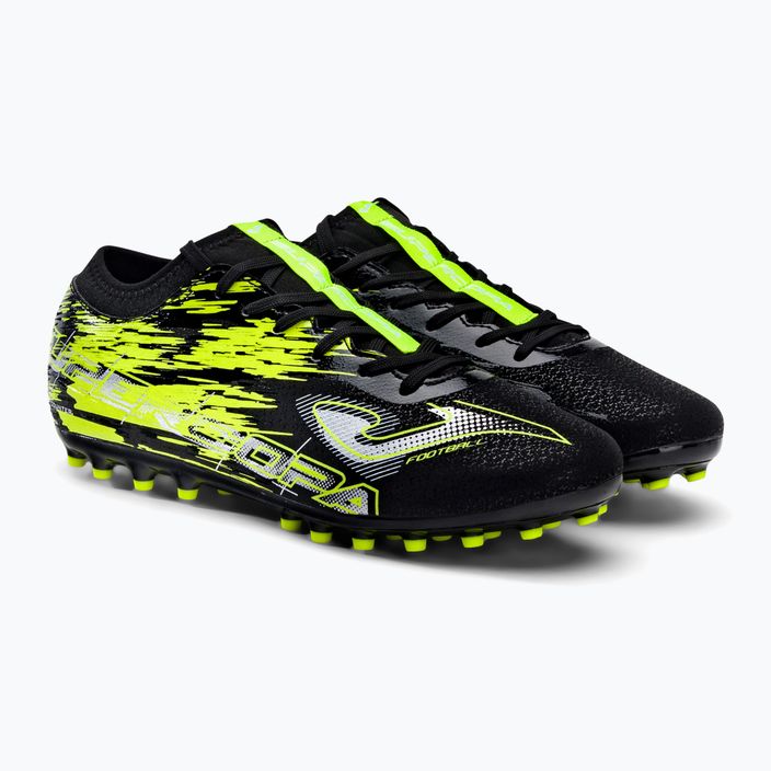 Joma Super Copa AG ανδρικά ποδοσφαιρικά παπούτσια μαύρο 4