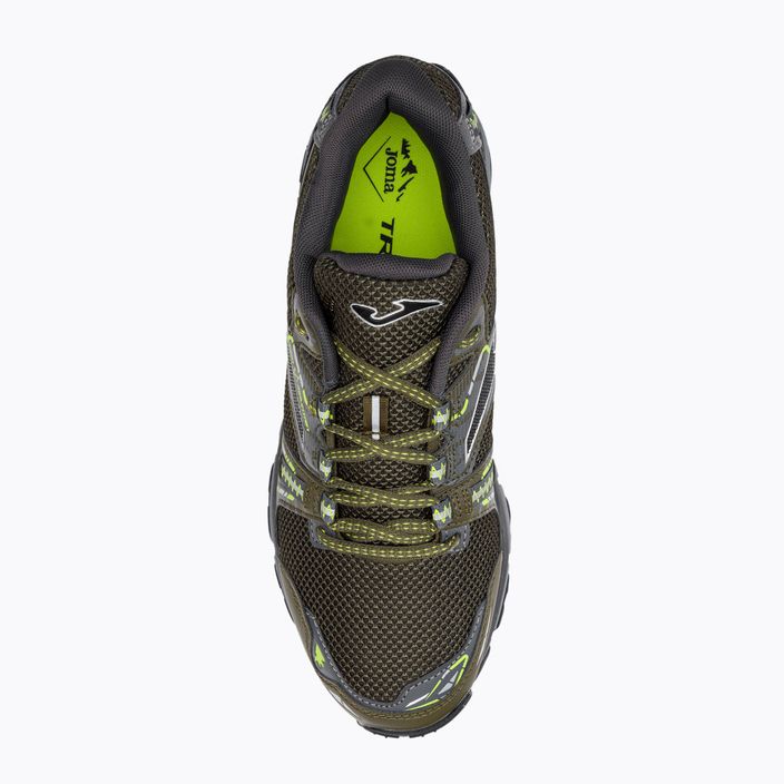 Joma Tk.Shock 2223 ανδρικά παπούτσια για τρέξιμο πράσινα TKSHOW2223 6