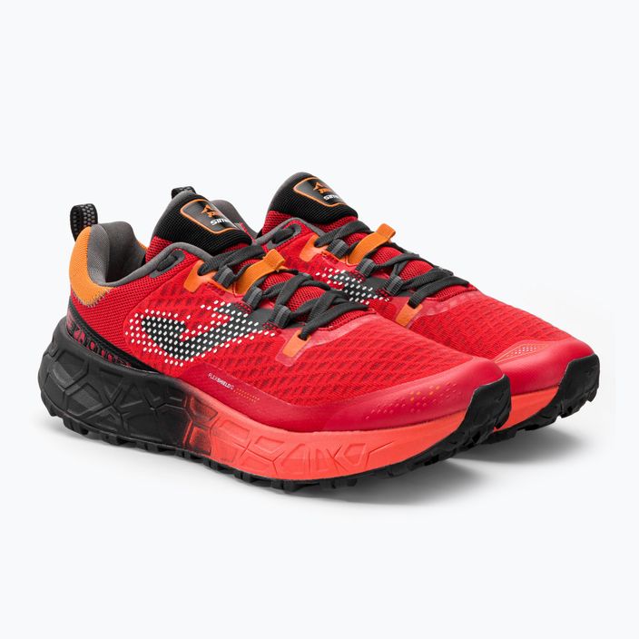 Joma Tk.Sima ανδρικά παπούτσια για τρέξιμο κόκκινο-πορτοκαλί TKSIMW2206 4