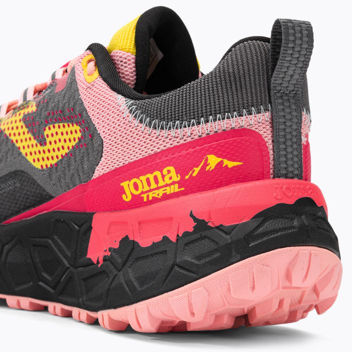 Γυναικεία παπούτσια για τρέξιμο Joma Tk.Sima 2222 γκρι-ροζ TKSMLW222222 10