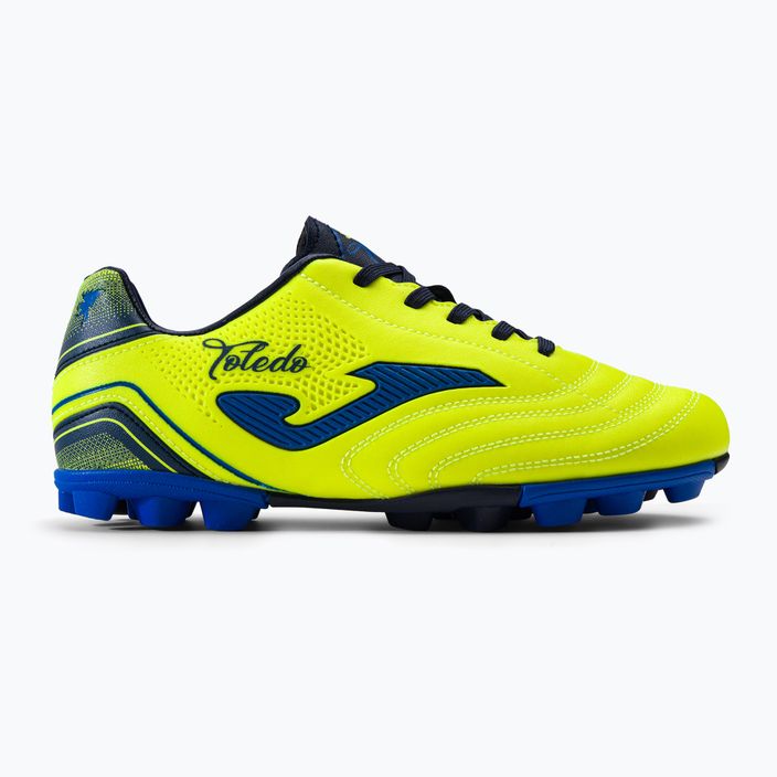 Παιδικά ποδοσφαιρικά παπούτσια Joma Toledo HG lemon fluor 2
