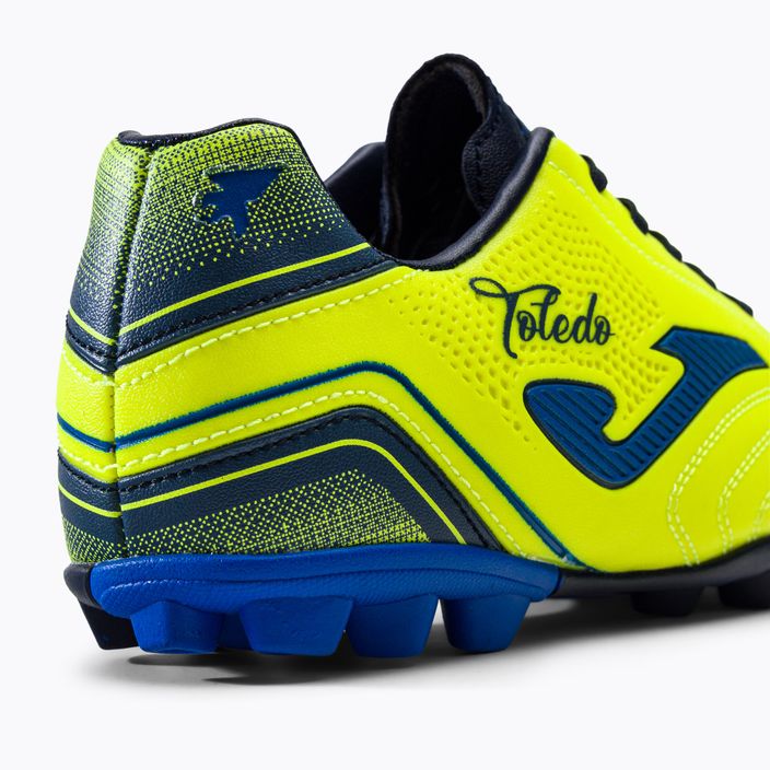 Παιδικά ποδοσφαιρικά παπούτσια Joma Toledo HG lemon fluor 7