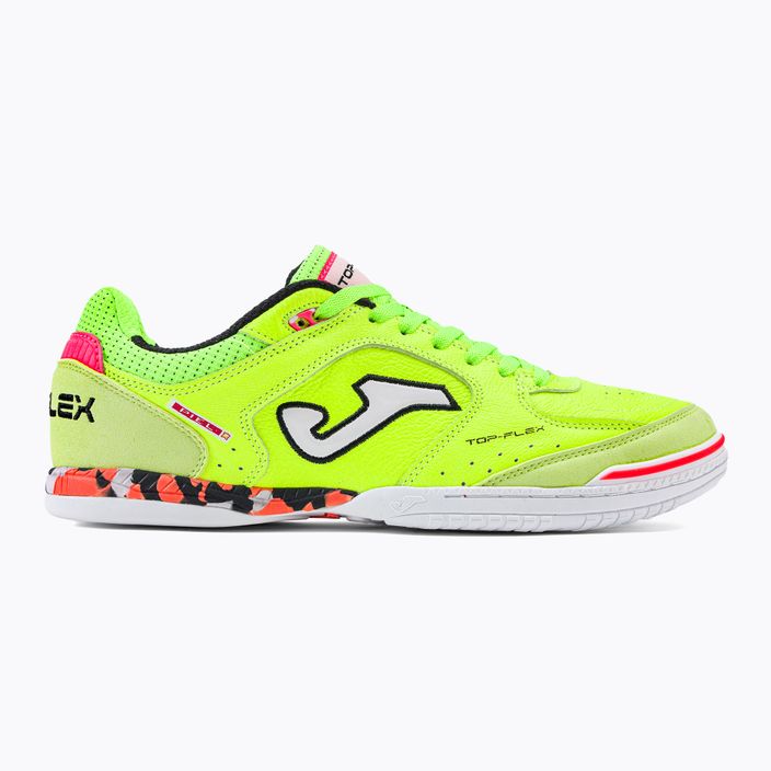 Ανδρικά ποδοσφαιρικά παπούτσια Joma Top Flex IN green fluor 2