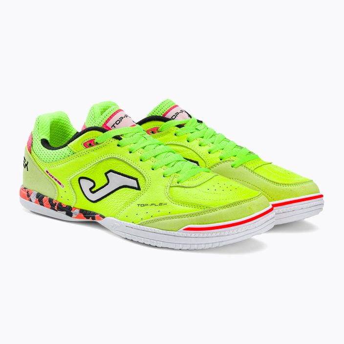 Ανδρικά ποδοσφαιρικά παπούτσια Joma Top Flex IN green fluor 5