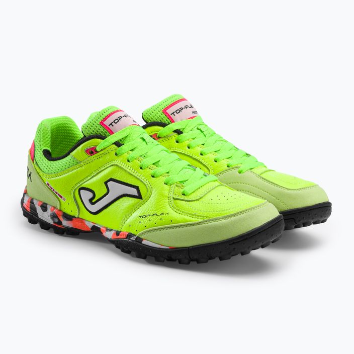 Ανδρικά ποδοσφαιρικά παπούτσια Joma Top Flex TF πράσινο fluor 5